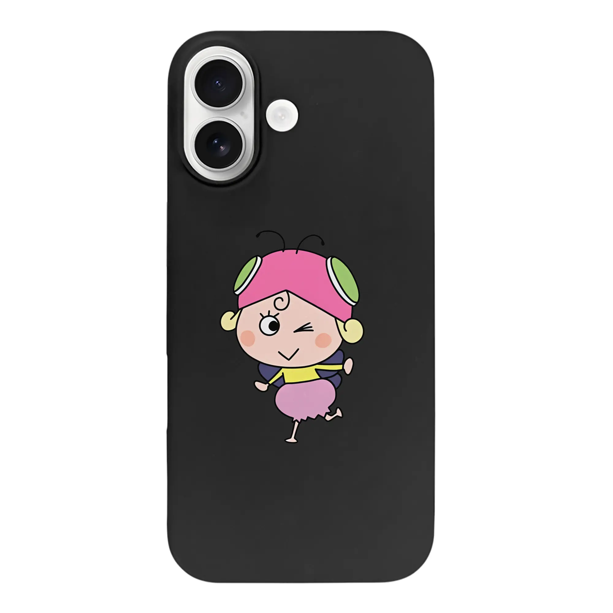 はなかっぱ グッズ,アゲルちゃん - iPhone 17 シリーズ シリコンケース 薄型 耐衝撃 指紋防止 ソフトタッチカバー 精密フィット 傷防止 保護ケース iPhone 17/17 Air/17 Pro/17 Pro Max 対応